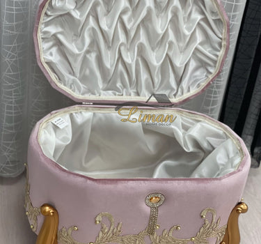 Liman Home Decor - Liman Online Sultan Bruidkisten Roze