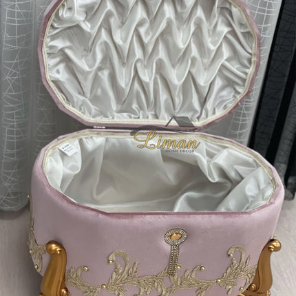 Liman Home Decor - Liman Online Sultan Bruidkisten Roze
