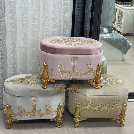 Liman Home Decor - Liman Online Sultan Bruidkisten Roze