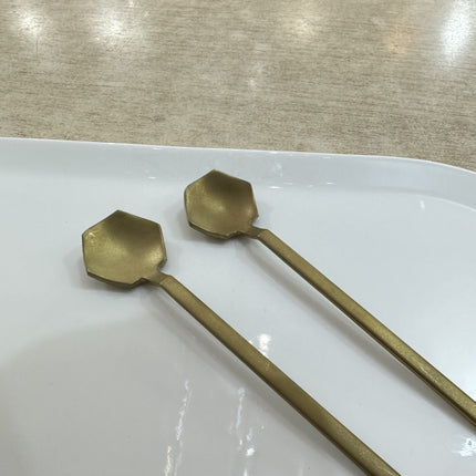 Liman Home Decor - Liman Online Tiamo Diamond Luxe Theelepel 6-Delig Mat Gold