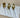 Liman Home Decor - Liman Online Titan Serveerset 3 Delig Wit - Goud