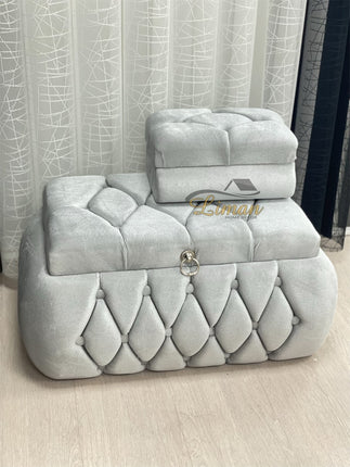 Liman Home Decor - Liman Online Ulviye  Bruidkisten Zilver