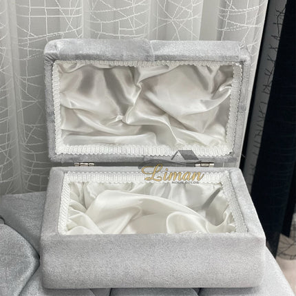 Liman Home Decor - Liman Online Ulviye  Bruidkisten Zilver