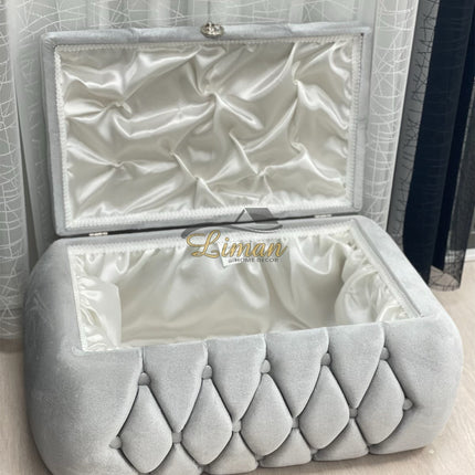 Liman Home Decor - Liman Online Ulviye  Bruidkisten Zilver
