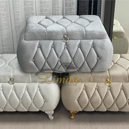 Liman Home Decor - Liman Online Ulviye  Bruidkisten Zilver