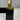 Liman Home Decor - Liman Online Vaas Goud / Zwart 17x8x45 Cm