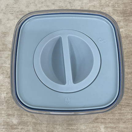 Liman Home Decor - Liman Online VIERKANT 3-Delig Bewaardozen / Voorraadpot 500 ML Met Slot