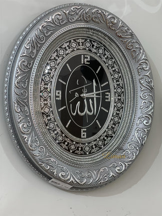 Liman Home Decor - Liman Online WANDKLOK ZILVER