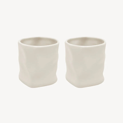 Liman Home Decor - Liman Online Zirconia keramieken Mok Beige | 2 Delig