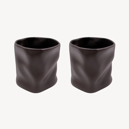 Liman Home Decor - Liman Online Zirconia keramieken Mok Matt Mocha | 2 Delig