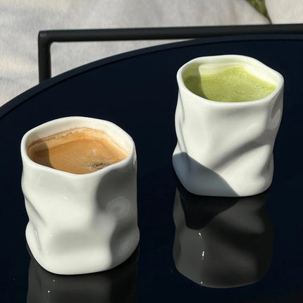 Liman Home Decor - Liman Online Zirconia keramieken Mok Wit | 2 Delig