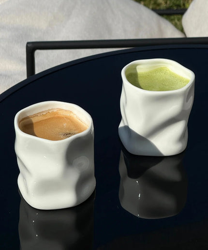 Liman Home Decor - Liman Online Zirconia keramieken Mok Wit | 2 Delig