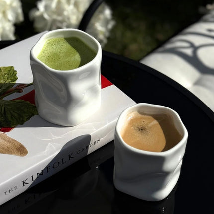 Liman Home Decor - Liman Online Zirconia keramieken Mok Wit | 2 Delig