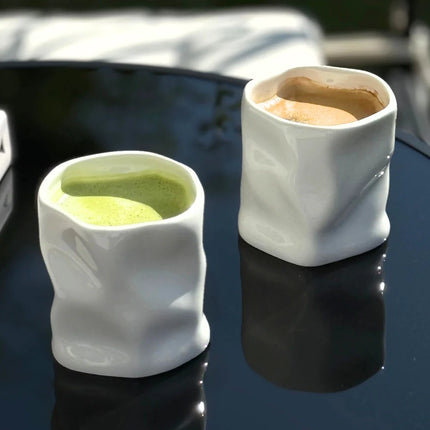 Liman Home Decor - Liman Online Zirconia keramieken Mok Wit | 2 Delig