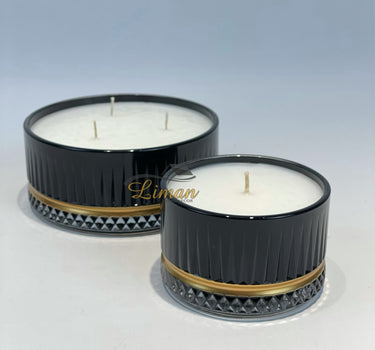 Liman Home Decor - Liman Online Zwart Butik Kaars - M -