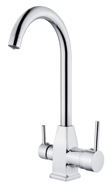 LIMAN Liman 3 in 1 Kraan Rond ( speciaal voor waterfiltersysteem )