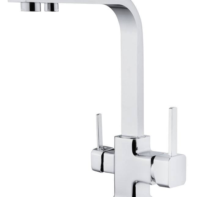 LIMAN Liman 3 in 1 Kraan Vierkant  ( speciaal voor waterfiltersysteem )