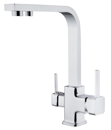 LIMAN Liman 3 in 1 Kraan Vierkant  ( speciaal voor waterfiltersysteem )