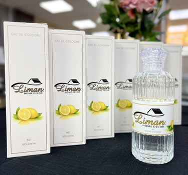 LIMAN Liman® – Citroen - Eau de Cologne – 200ml (Kolonya / Desinfectie / Aftershave)