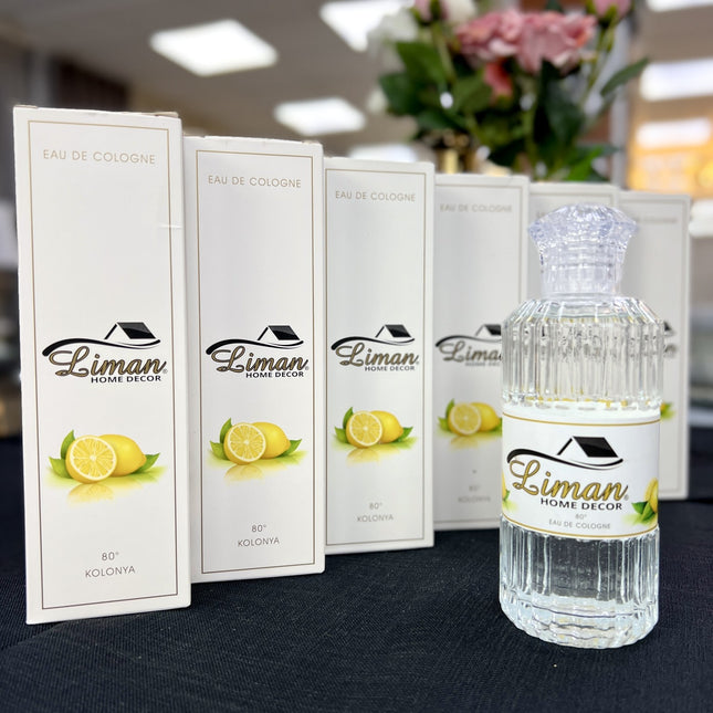 LIMAN Liman® – Citroen - Eau de Cologne – 200ml (Kolonya / Desinfectie / Aftershave)