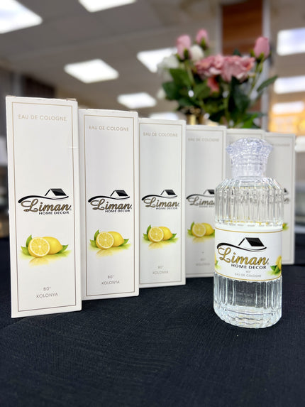 LIMAN Liman® – Citroen - Eau de Cologne – 200ml (Kolonya / Desinfectie / Aftershave)