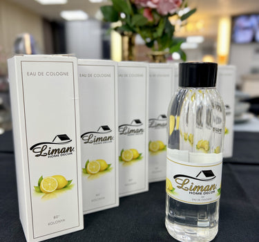 LIMAN Liman® – Citroen - Eau de Cologne – 400ml (Kolonya / Desinfectie / Aftershave)