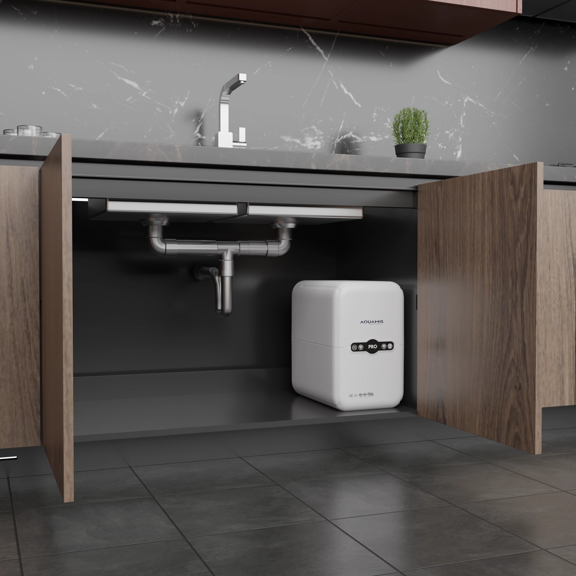 LIMAN Liman Waterfiltersysteem Pro incl. kleine kraan en filters