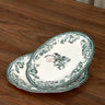 LIMAN New Vintage Green Serveerbord 21cm | 2-delig