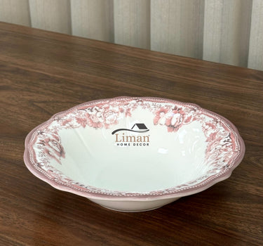 LIMAN New Vintage Maroon Saladekom | Per Stuk