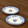 LIMAN New Vintage Navy Serveerbord 21cm | 2-delig