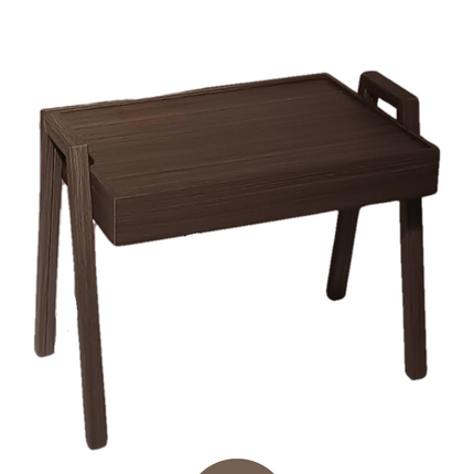 LIMAN Trendy Rechthoek 3-delige Bijzettafelset - Stapelbaar