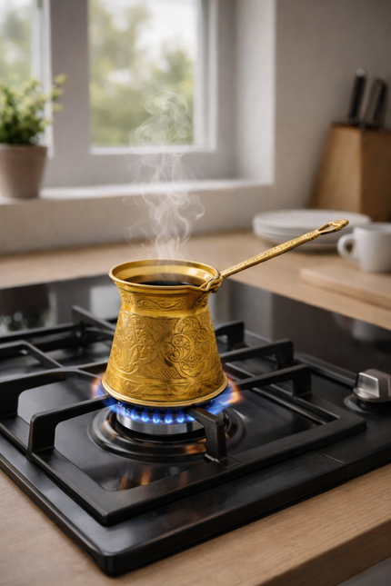 LimanOnline.com - Liman Home Decor Elegance Cezve - L - Goud