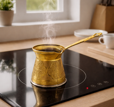 LimanOnline.com - Liman Home Decor Elegance Cezve - L - Goud