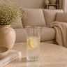 LimanOnline.com - Liman Home Decor Exclusief Isik Gold Longdrink glas | 6 Delig