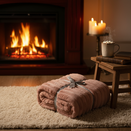 LimanOnline.com - Liman Home Decor Fluffy Deken 130x170 CM - Soft Touch - Knuffeldeken - Rabbit - Vacht