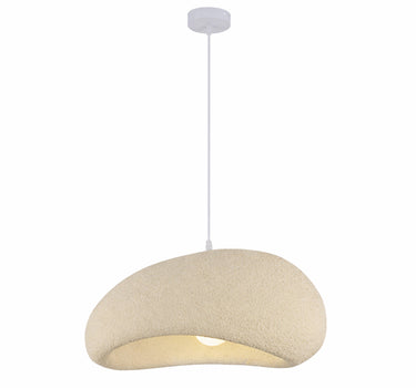 LimanOnline.com - Liman Home Decor Japandi Hanglamp Ø 60 cm Vaduz Beige Steenlook