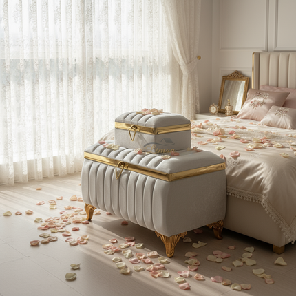 LimanOnline.com - Liman Home Decor Palora Bruidkisten Wit