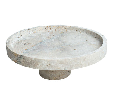 LimanOnline.com - Liman Home Decor TRAVERTINE TAARTPLATTEAU | 24,5 CM