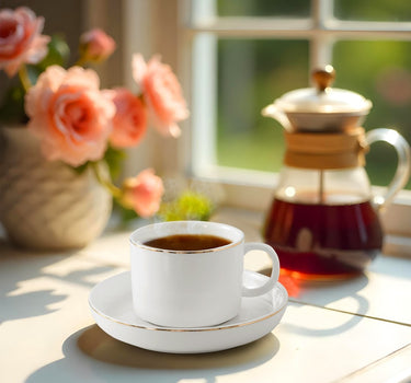 LIV Claire Goud Koffieset 12-delig | 6-delig