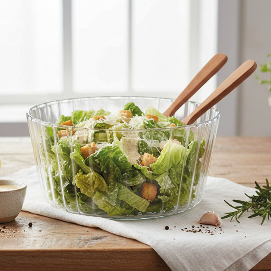 LIV LINEA Borosilicaat Glazen Slakom – Ø 21,5 cm