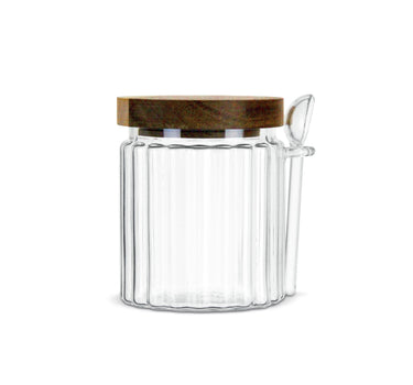 LIV LINEA Borosilicaatglas bewaardoos / suikerpot - 500 ml