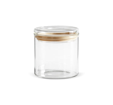 LIV MONO Borosilicaatglas Voorraadpot / opbergpot / Bewaardoos - met deksel – 700 ml ( Per Stuk )