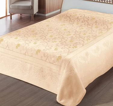 MERINOS Merinos Pırıltı Deken 220 x 240 cm | Beige