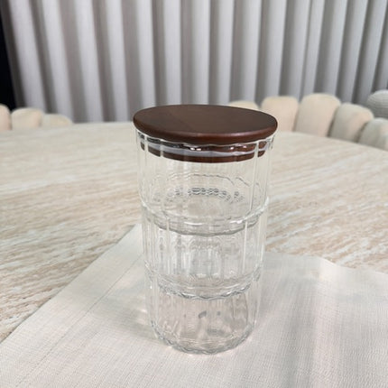 MLX Acacia Bewaardoos / Voorraadpot / Snoeppot 3 laags