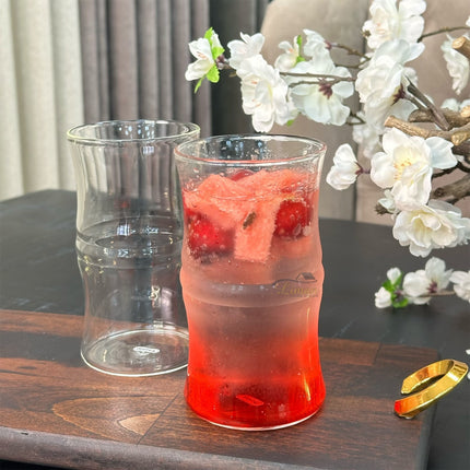 MLX Bamboo 2 delige Borosilikatglas 400 ml