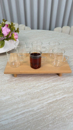 MLX Borosilicaat Theeglas 6 Delig | 260 ML