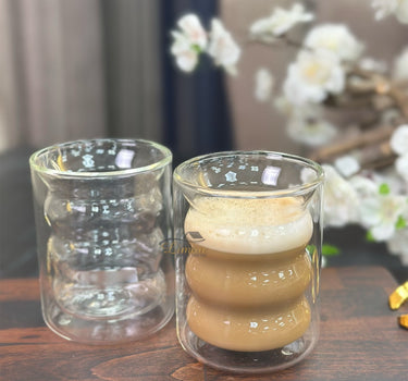 MLX Dubbelwandig Bobble 2 delige Borosilikatglas 200 ml