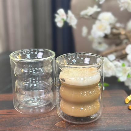 MLX Dubbelwandig Bobble 2 delige Borosilikatglas 200 ml