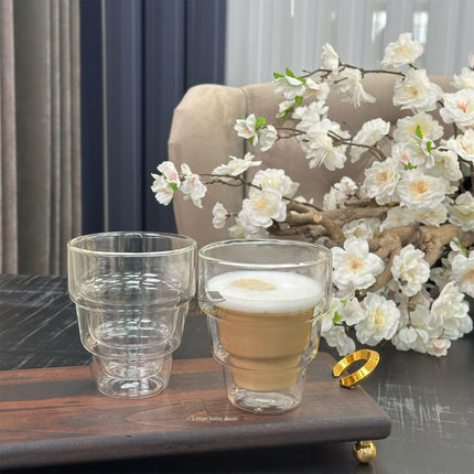 MLX Dubbelwandig Himalaya 2 delige Borosilikatglas 350 ml