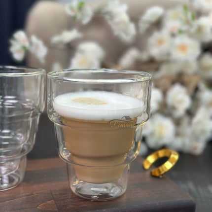 MLX Dubbelwandig Himalaya 2 delige Borosilikatglas 350 ml